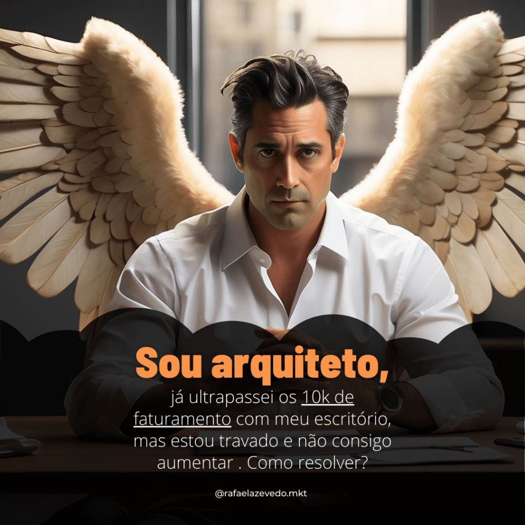 Post referente a ensinamento de como ultrapassar a barreira dos 10 k como arquiteto